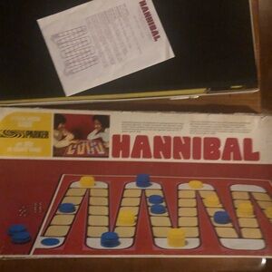 Vintage Parker Hannibal Board Game -